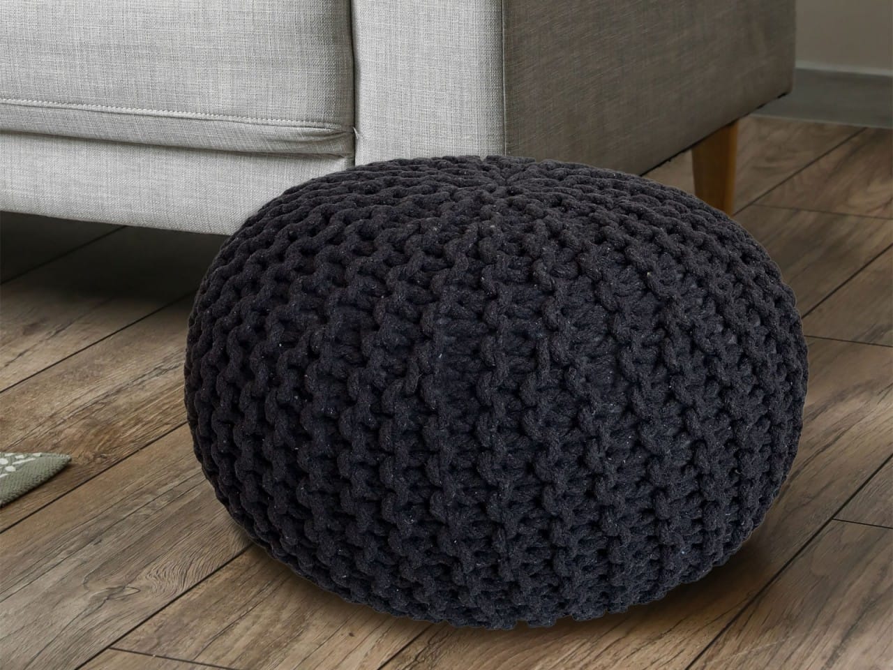 Golvkudde pouf Ø 55 cm