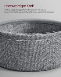 Soffbord med Förvaring, Runt Mittbord, Modern Stil, Metallstomme, Bläcksvart Och Skiffergrå - Bild 6