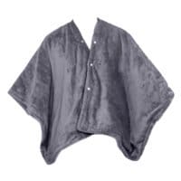 BREND Elektrisk filt och poncho – Fleecepläd – 160 x 130 cm - Bild 2