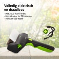 HomeTech Elektrisk BBQ-borste i stål - Trådlös och roterande - Bild 3