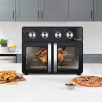 TurboTronic AF32MFD Airfryer XXL och Ugn – Dubbel dörr – 32 liter – Svart - Bild 6