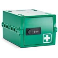 Lockabox Mini™ Förvaringslåda med kodlås – Låsbart medicinskåp – Grön