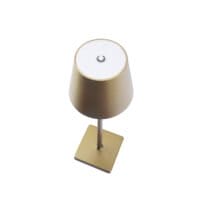 BREND Trådlös bordslampa för inomhus och utomhus – Dimmbar – Guld - Bild 2