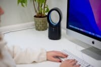 Nexxt Bladlös Fläkt Trådlös Fläkt med LED-belysning – 3 hastigheter - Bild 6