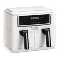 TurboTronic AF118 Dubbel Airfryer XL - Digital Varmluftsfritös - 7,6 Liter - Vit - Bild 2